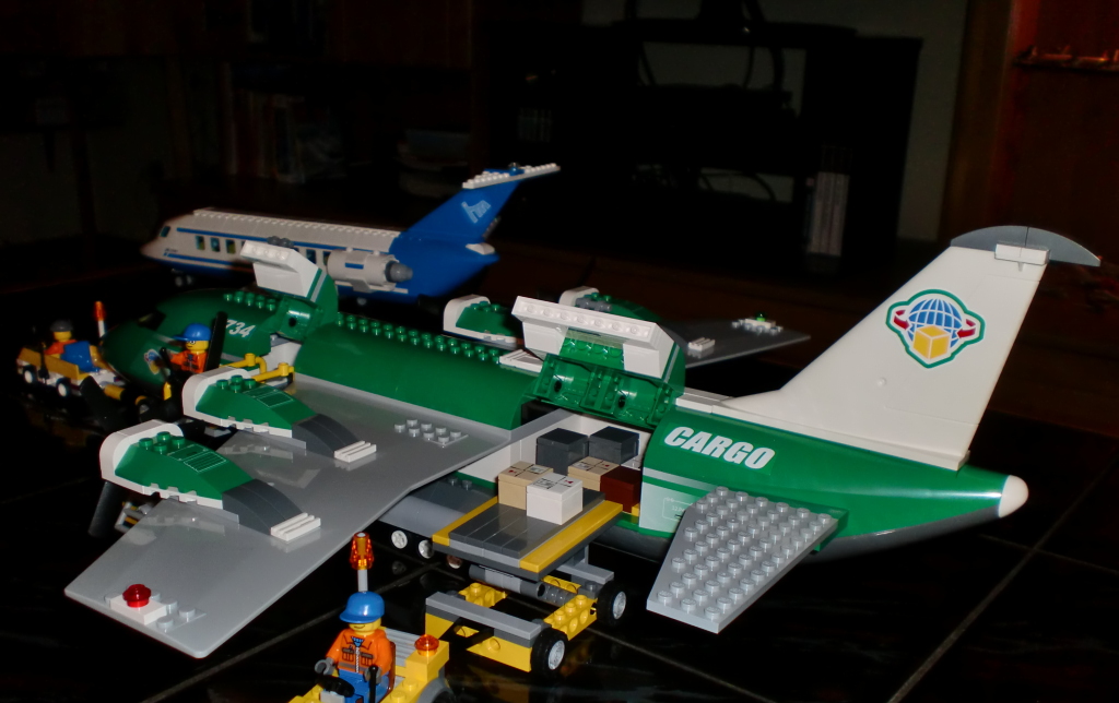 lego city plane crash